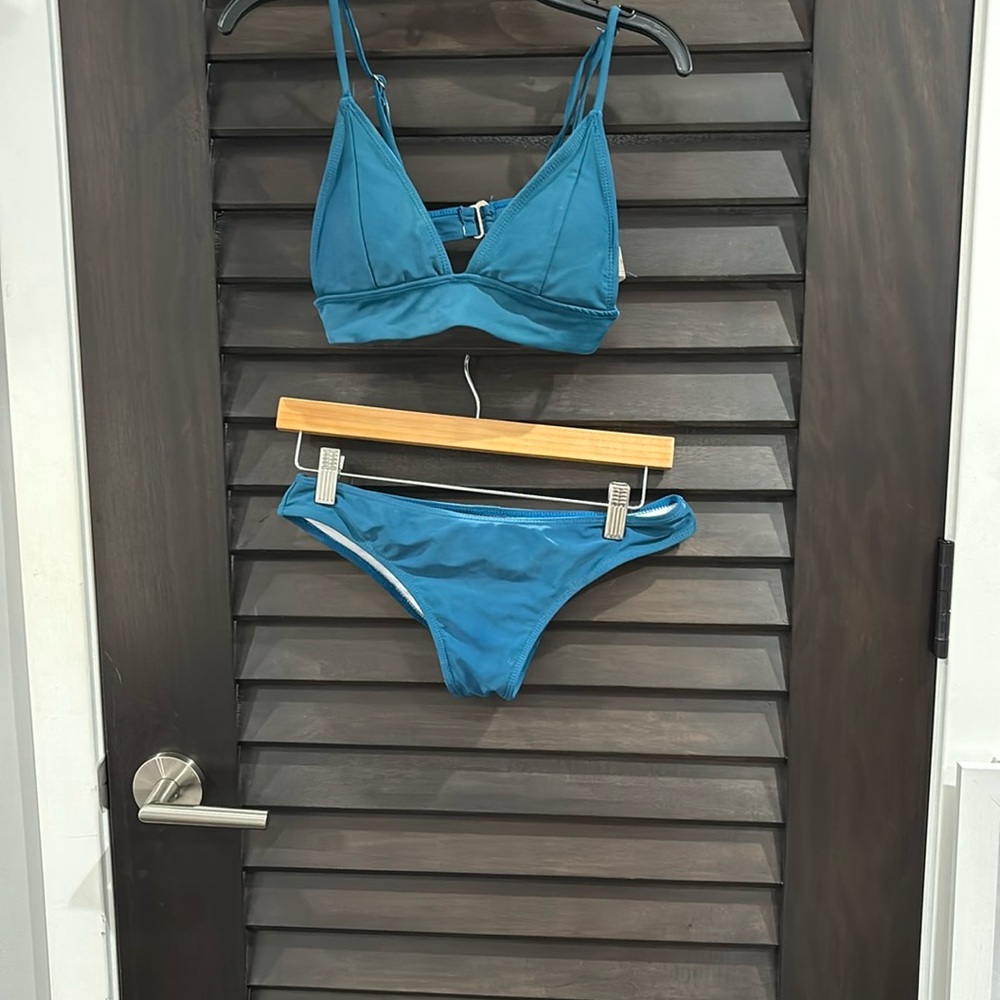 Zaful Deep Blue Bikini Set